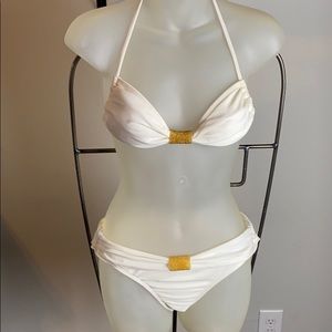 Hot Kiss 2 piece Creme/Gold
